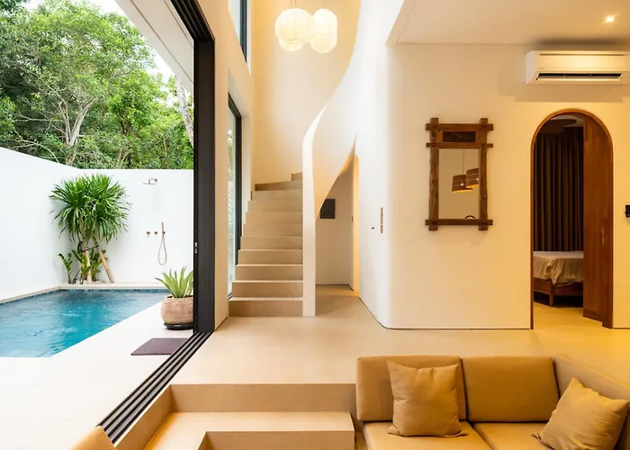 Kairos 2br W Pool & Rooftop, Min From Waves Villa